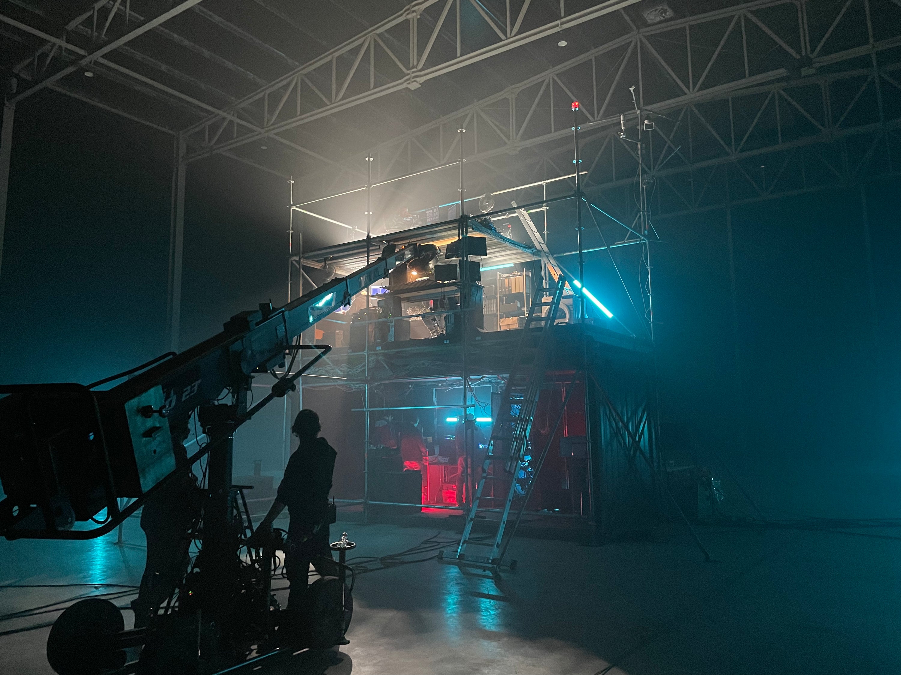 Filmcorp studio set in production
